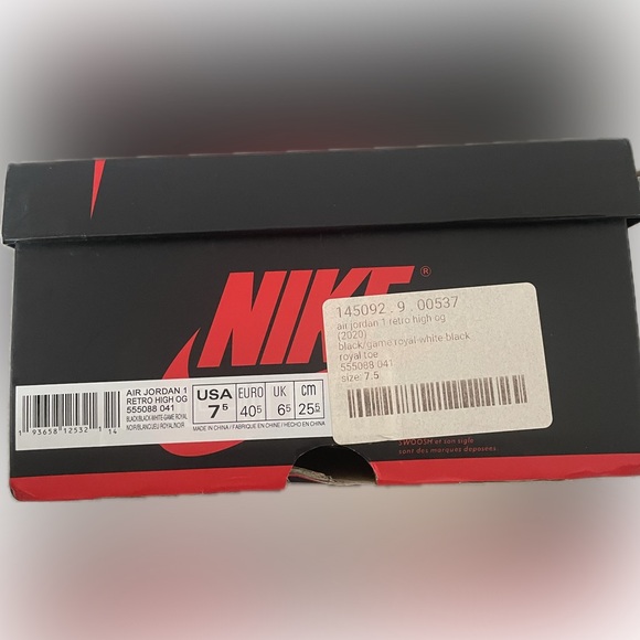 Nike Air Jordan 1 retro high women’s 7.5 - Picture 6 of 6